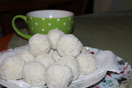 Chutné raffaello guličky zo pšena