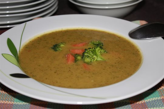 Brokolicovo mrkvová polievka