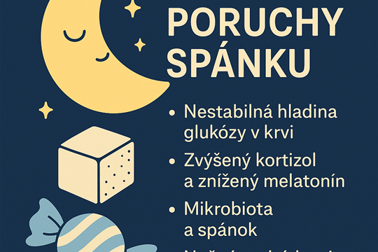 Ako cukor ovplyvňuje spánok