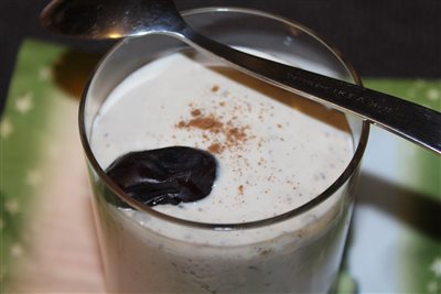 datle jogurt kokosové mlieko