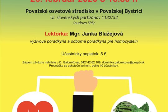 Homocystein a civilizačné ochorenia 