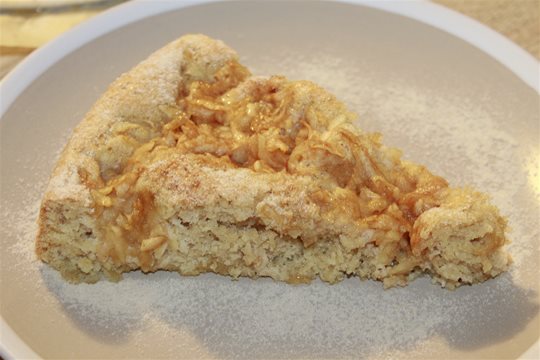 Piškóta s jablkami