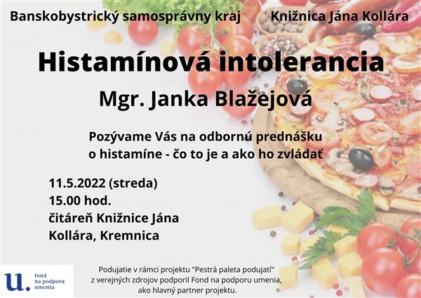 kremnica histamín
