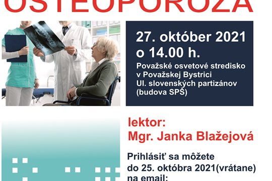 Osteoporóza zlodej vápnika