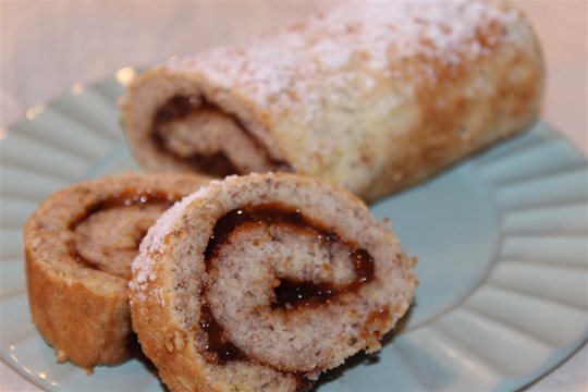 Jednoduchá rýchla nadýchaná chutná roláda