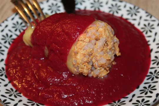 Plnená paprika bez paradajok