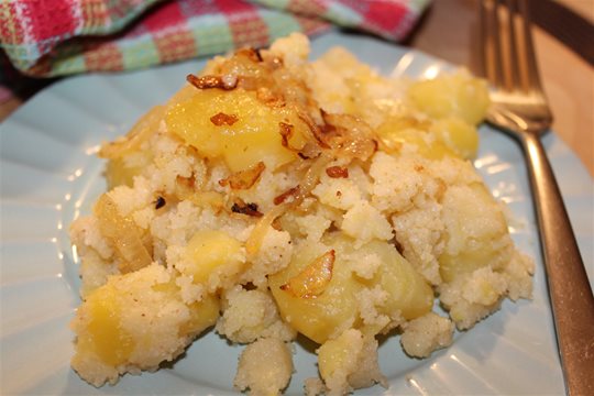 Krupicovo zemiakový šterc