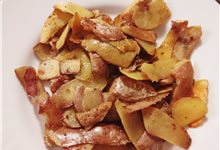 Šupky zo zemiakov ako zdravá potravina